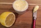 pot de beurre au citron avec un citron