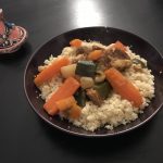 couscous complet avec viande et légumes