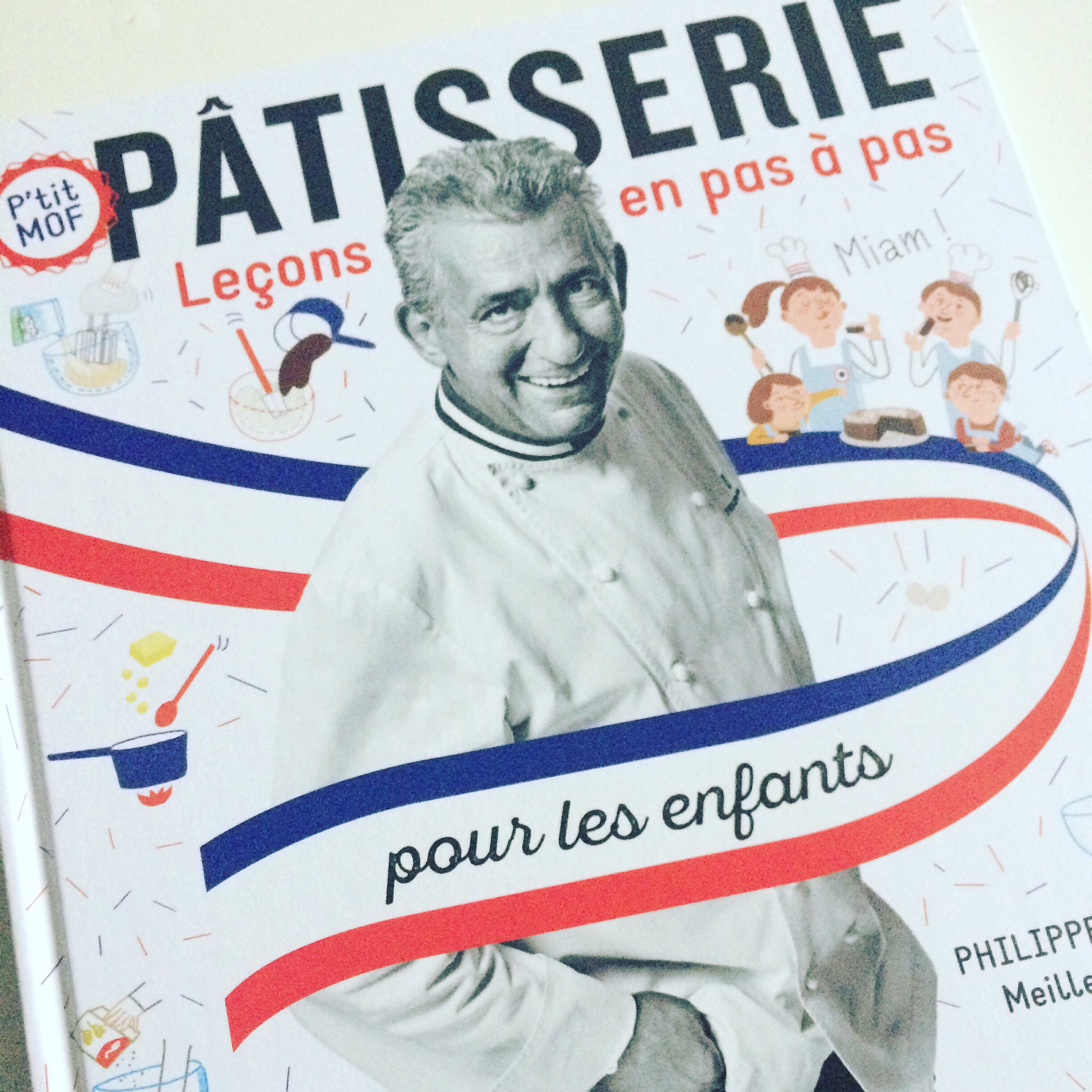 première de couverture du livre de pâtisserie pour enfant