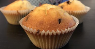 muffin coco chocolat gonflé